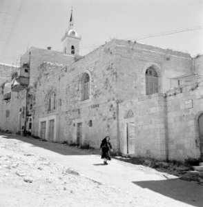 Straatbeeld in het dorp Ein Karem., Bestanddeelnr 255-2794