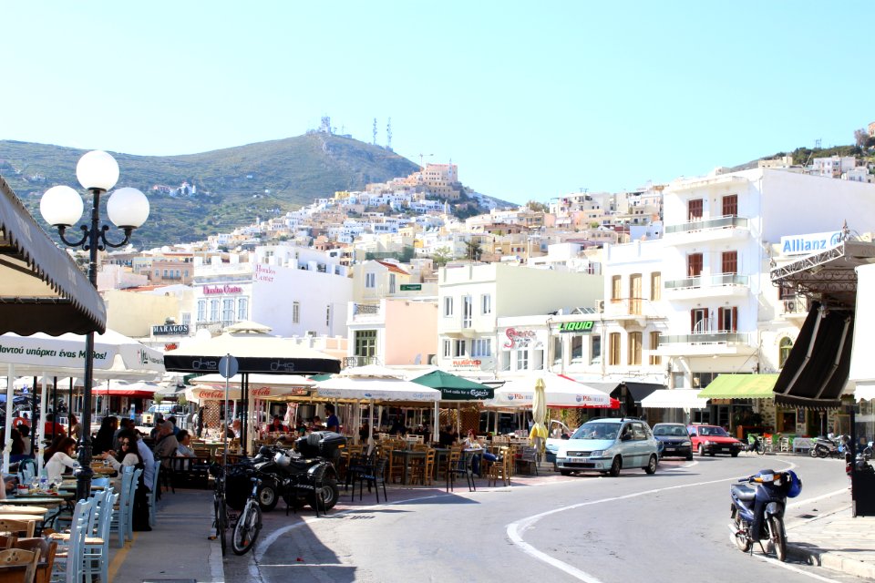 Street in Ermoupolis
