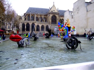 Strawinsky fountain (Tinguely fountain) pic1 photo