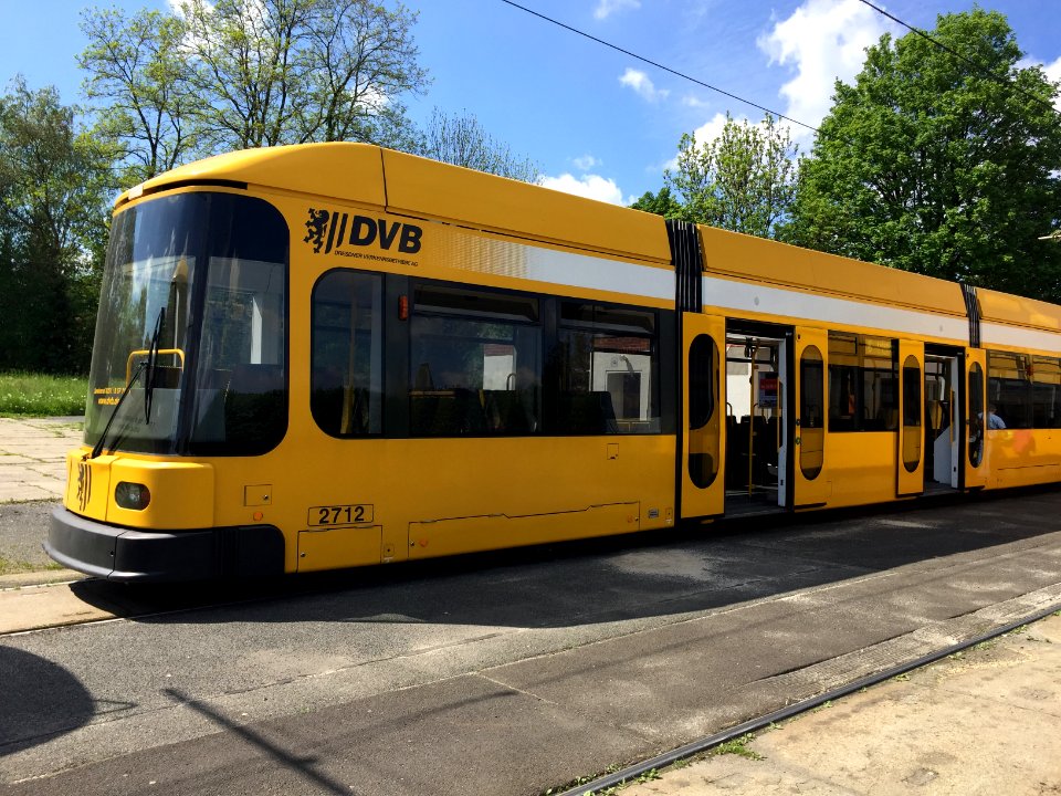 Straßenbahnwagen 2712 Dresden