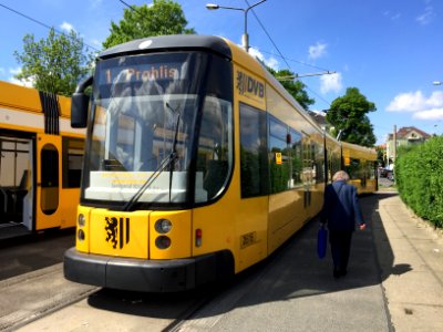 Straßenbahnwagen 2615 Dresden