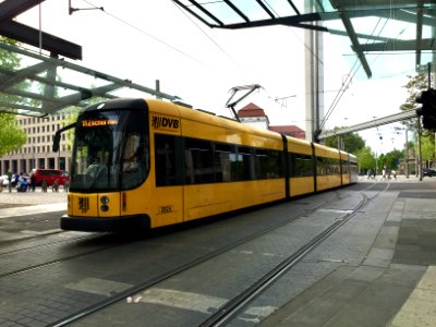 Straßenbahnwagen 2824 Dresden