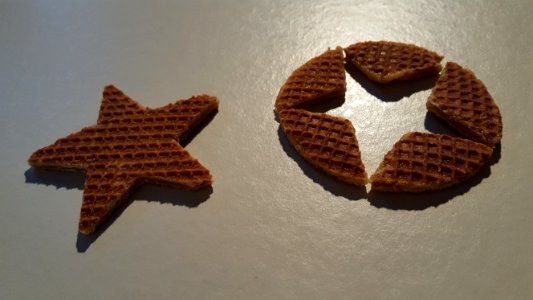 Stroopwafels for Christmas drink at WikiSaturday (9)