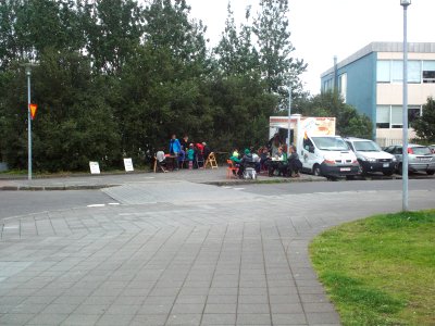 Street food in Reykjavik
