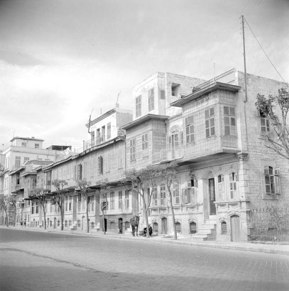 Straatbeeld in het oude Aleppo, Bestanddeelnr 255-5965