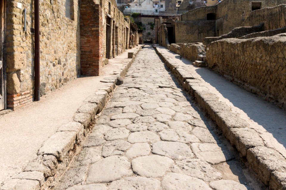 Street in Herculaneum