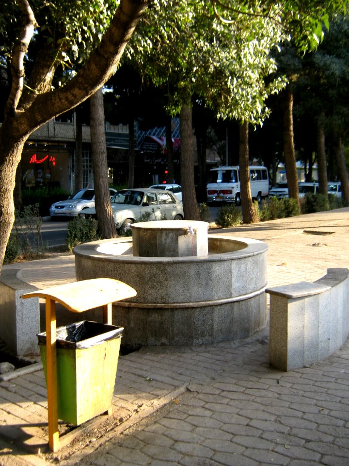 Street furniture - khayyam boulevard - Nishapur 2