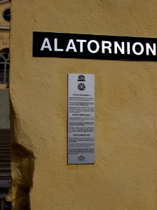 Struve Geodetic Arc Plaque Alatornio Church 20140503