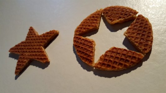 Stroopwafels for Christmas drink at WikiSaturday (8)
