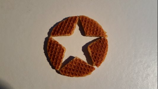 Stroopwafels for Christmas drink at WikiSaturday (1)