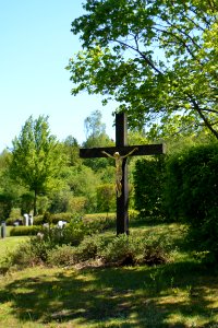 Streithausen, Friedhof, Friedhofskreuz