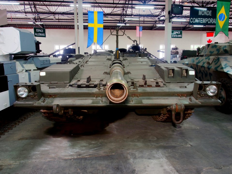 Stridsvagn 103 in the Musée des Blindés, France, pic-2