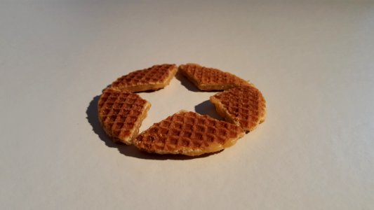 Stroopwafels for Christmas drink at WikiSaturday (3)