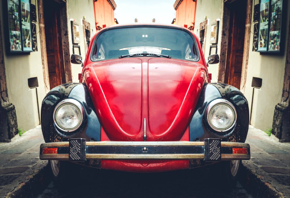 Car classic headlights