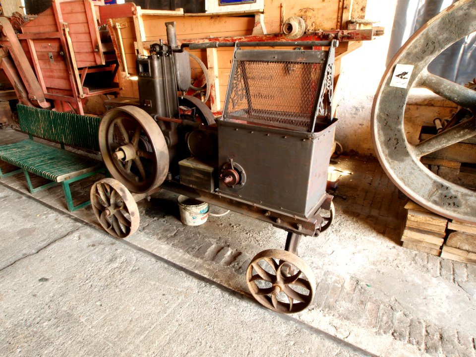 Strange vehicle at the Museum of Industry and Railway in Lower Silesia pic1