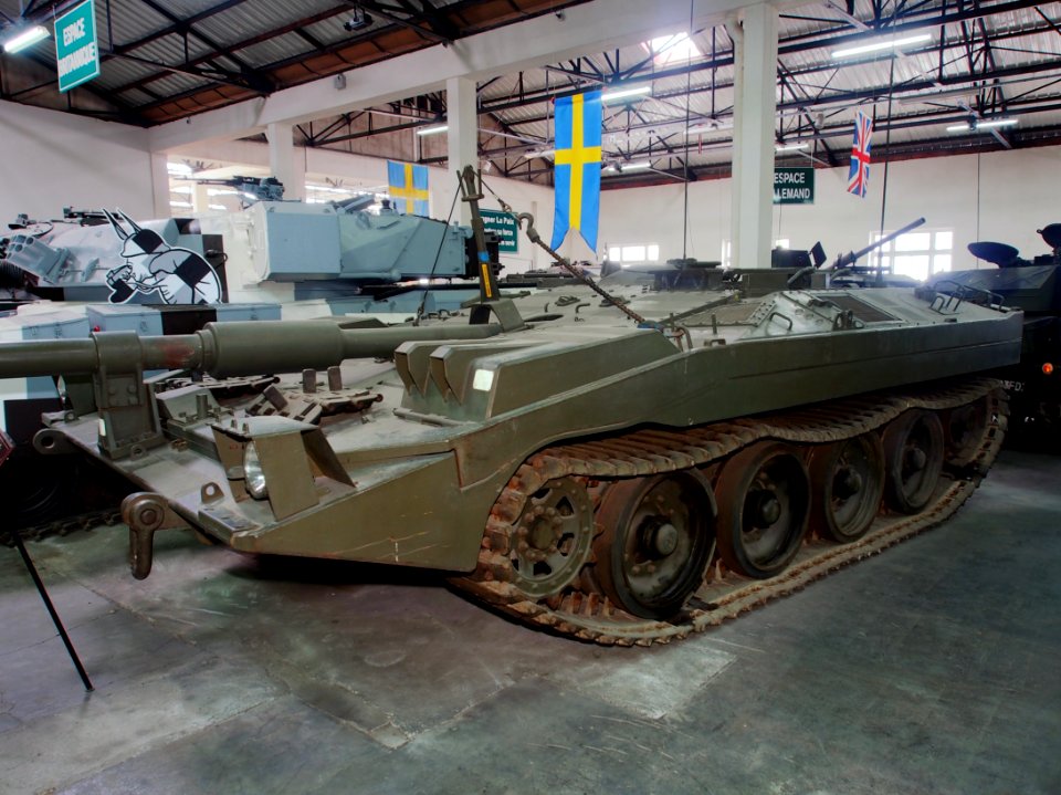 Stridsvagn 103 in the Musée des Blindés, pic1