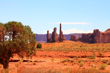 Monument valley rock nature