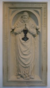 Stromberg - Kreuzkirche - Grabplatte Conrad Gerlach