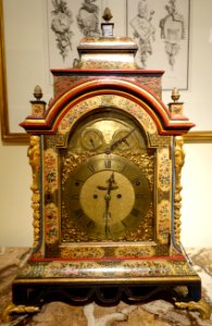 Striking and musical automaton table clock, Stephen Rimbault, London - Museo Nacional de Artes Decorativas - Madrid, Spain - DSC08401
