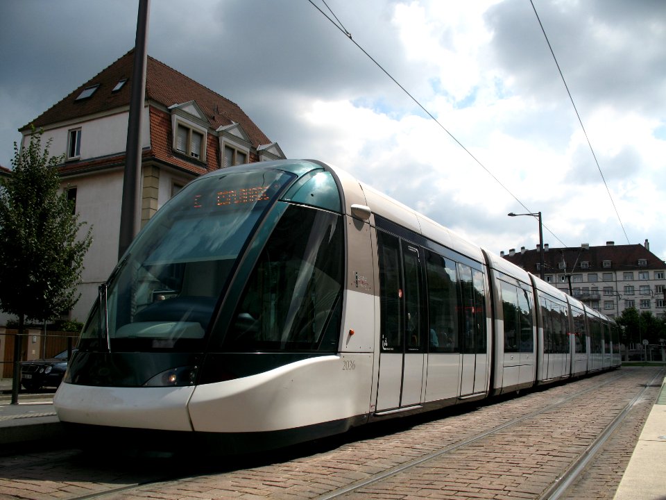 Strasbourg CTS Alstom Citadis 403 n°2036 TC Jean Jaurès