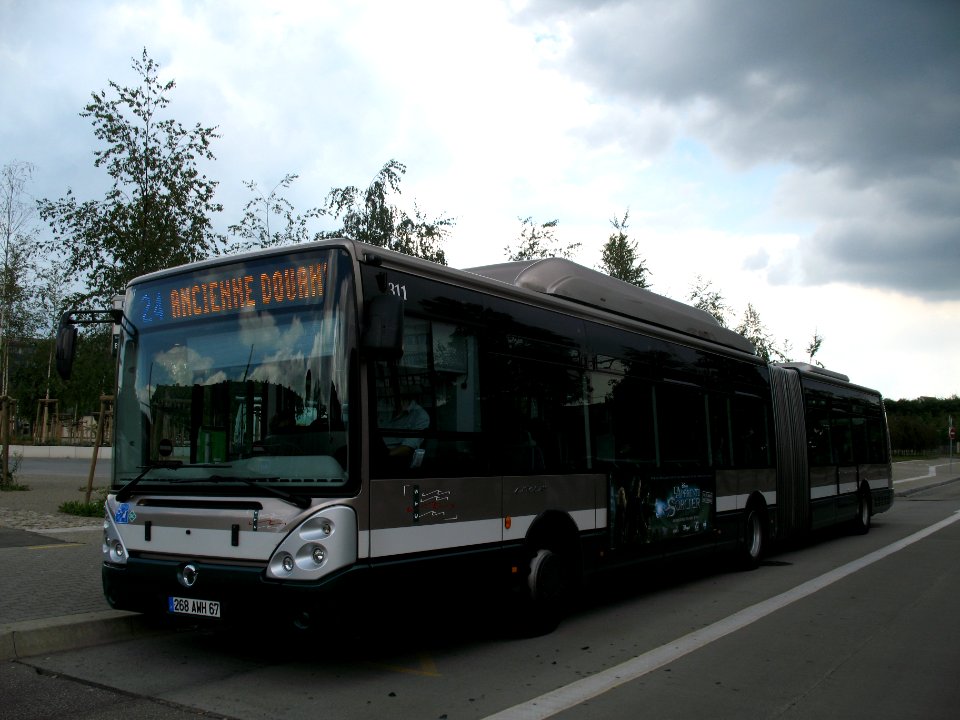 Strasbourg CTS Irisbus Citelis 18 n°311 L24 Etoile Bourse (3)