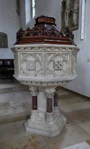 Stromberg - St. Lambertus - Taufstein