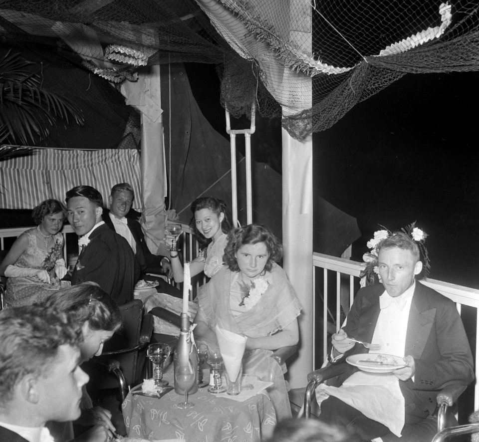 Studentenbal in Lido Amsterdam, Bestanddeelnr 905-1952