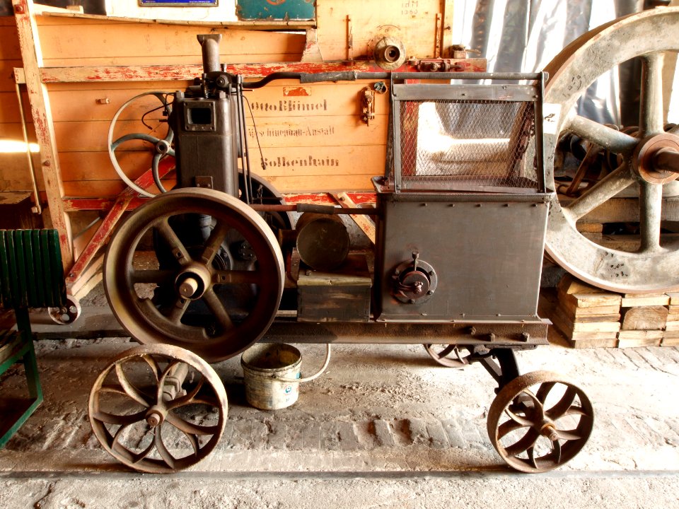 Strange vehicle at the Museum of Industry and Railway in Lower Silesia pic2