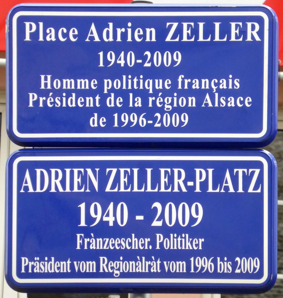 Strasburgo, Adrian Zeller, 1