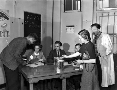 Studentenverkiezing in Amsterdam, Bestanddeelnr 901-7461