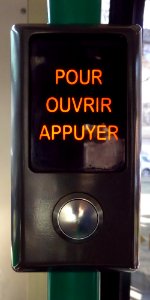 Strasburgo, buso, Pour ouvrir appuyer, 1