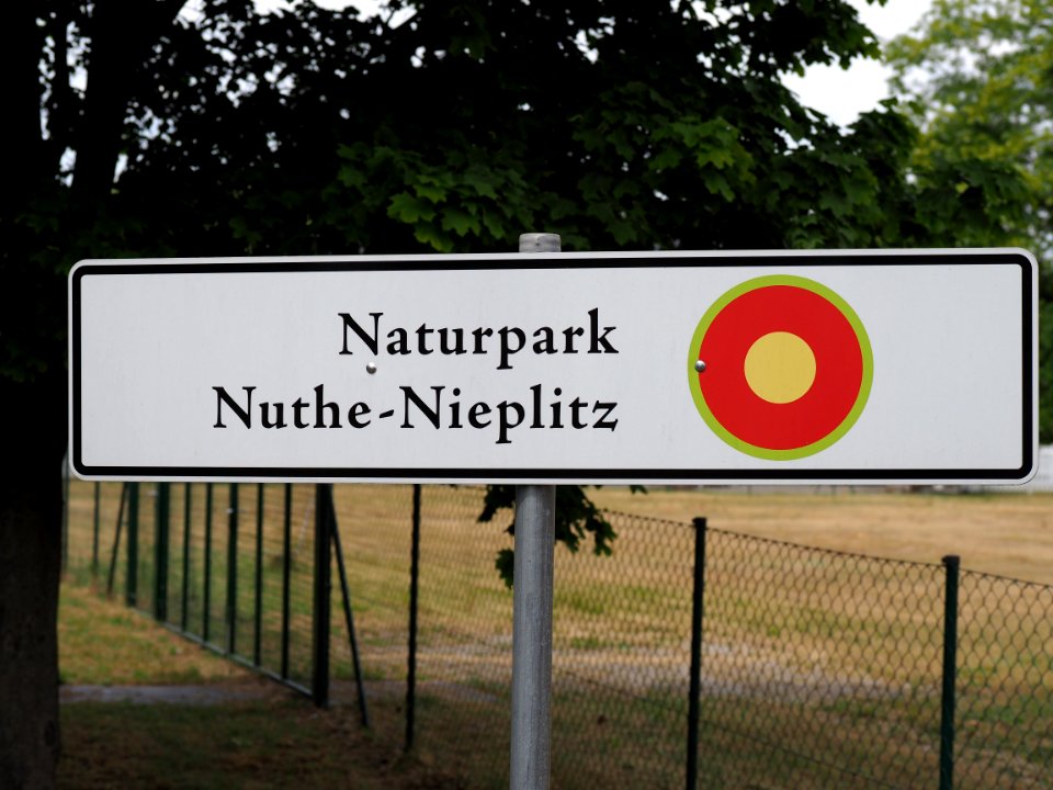 Strassenschlid.Naturpark.Nuthe-Nieplitz