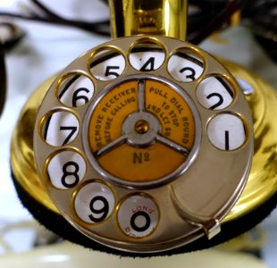 Stromberg Carlson unidentified, rotary dial - Telephone Museum - Waltham, Massachusetts -DSC08193 photo