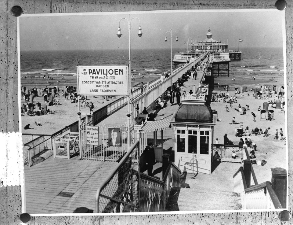 Strandbadpaviljoen Scheveningen repro, Bestanddeelnr 905-7482