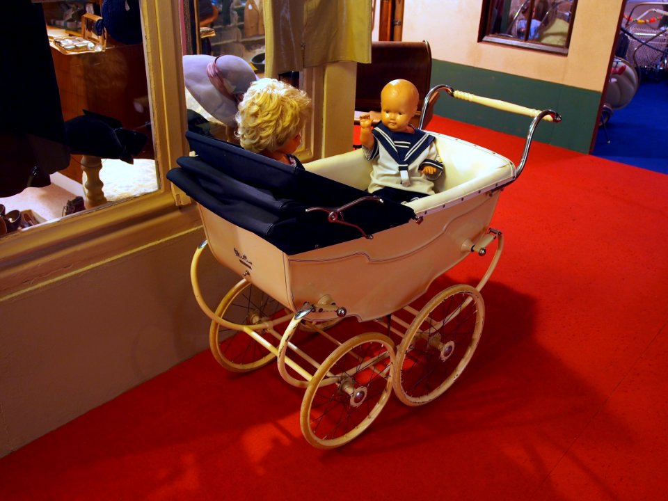 Stroller or pram, Siver Cross