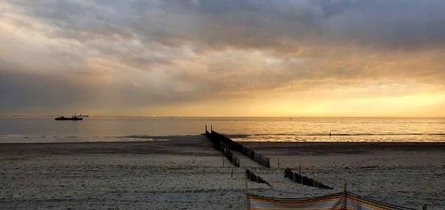Strand Westduin bij Dishoek