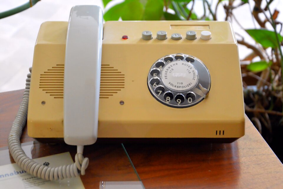 Telephone call historically