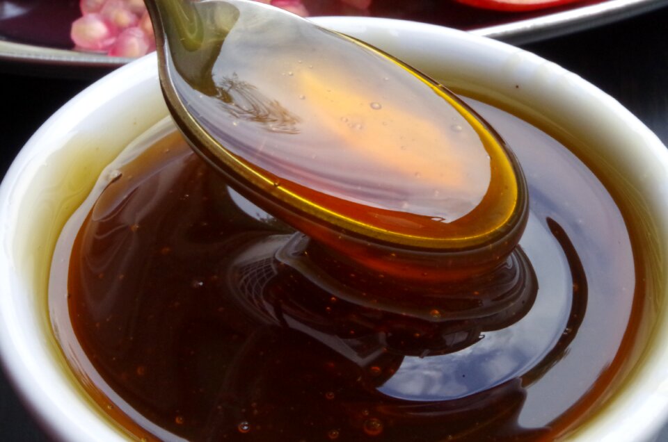Pomegranate honey the feast of the