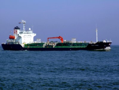 Stolt Skua approaching Port of Rotterdam, Holland 29-Apr-2007