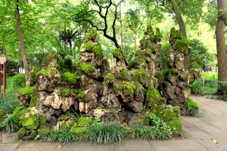 Stones - Wenshu Monastery - Chengdu, China - DSC05187
