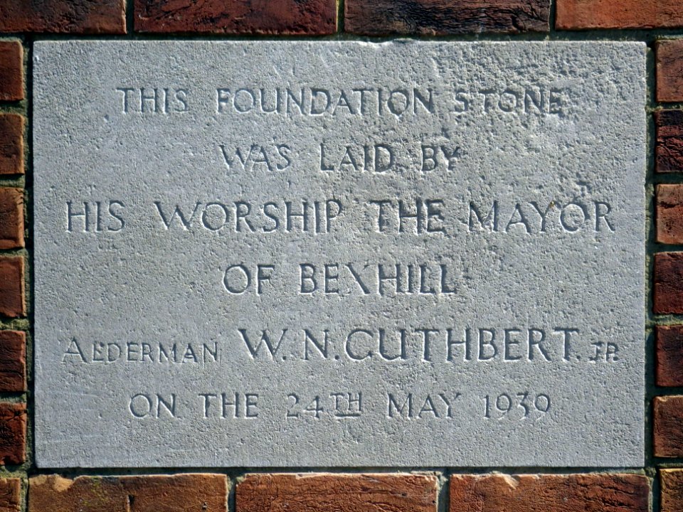 Stone, Christchurch Methodist Church Hall, Bexhill