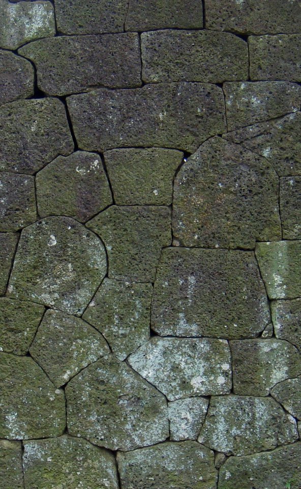 Stone wall in Hainan - 02