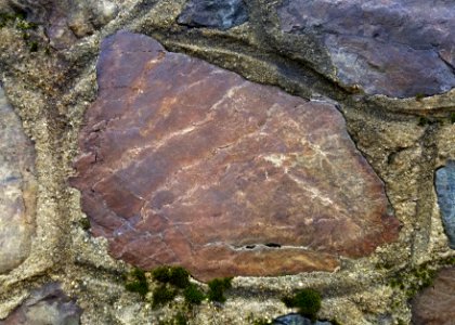 Stone in wall - Arlington, MA - 20201127 093321