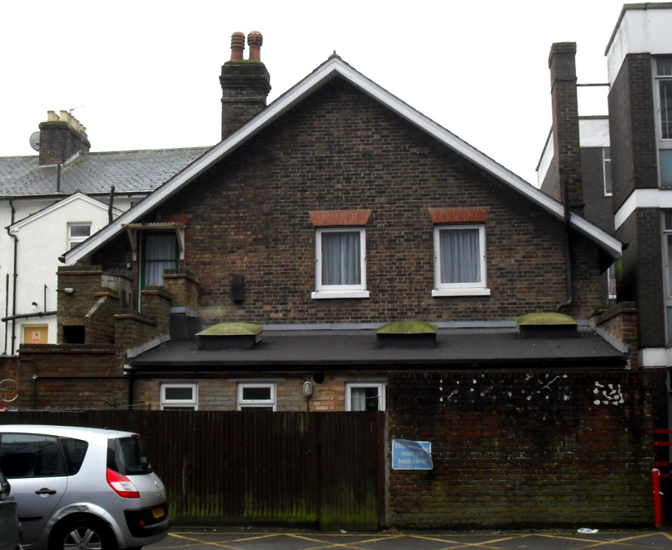 Strict Baptist Chapel, Station Road, Redhill (NHLE Code 1391762) (January 2011) (Rear Elevation)