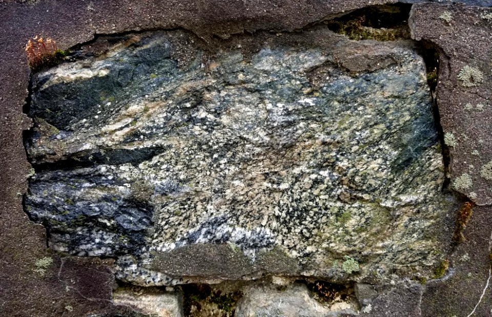 Stone in wall - Arlington, MA - 20201127 103031