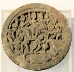 Stone palette Indian National Museum (detail)