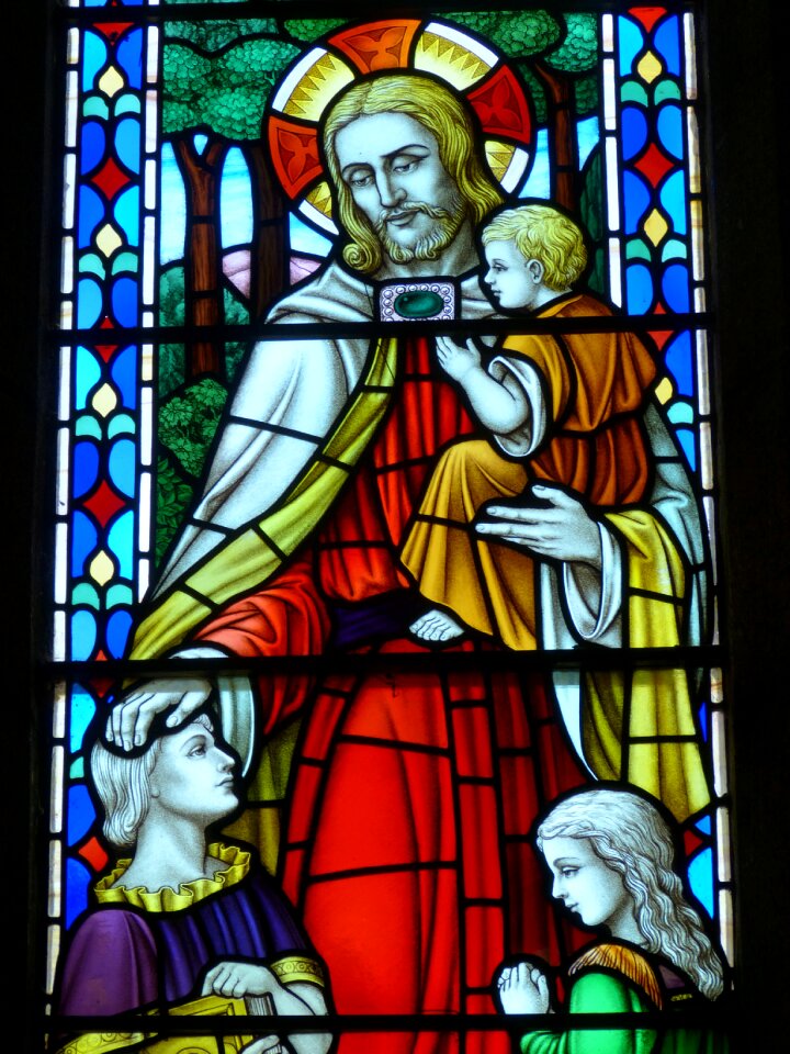 Jesus church window