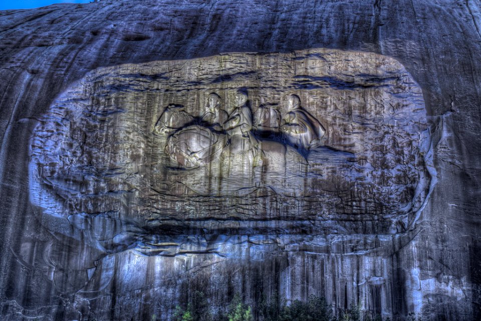 Stone Mountain Carving of Confederate heros