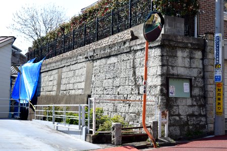 Stone wall in Moto-Azabu photo