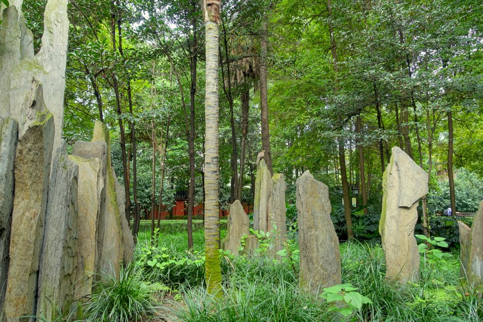 Stones - Wenshu Monastery - Chengdu, China - DSC05170